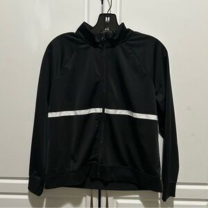 Athletic Works Black Windbreaker